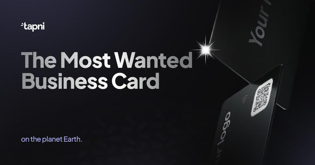 Introducing the Tapni Metal Digital Business Card - Tapni®