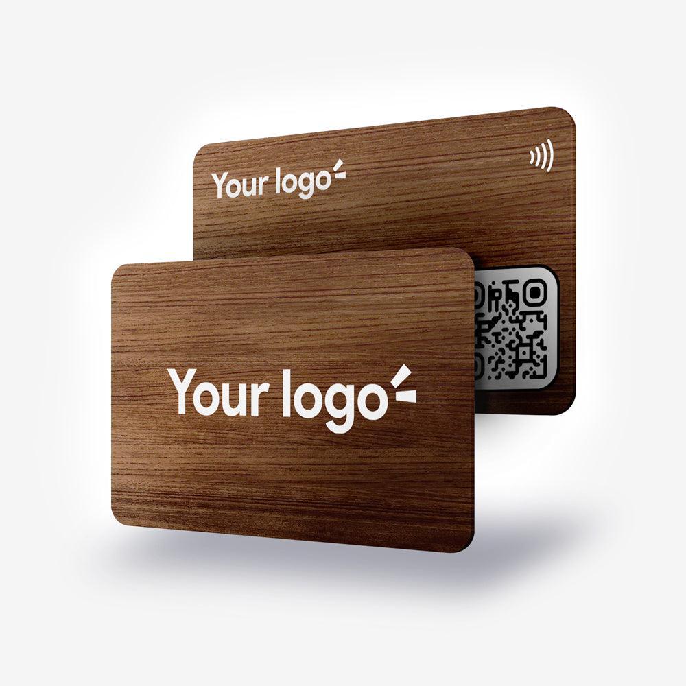 Tapni Bamboo Card™ - Smart Business Card - Tapni®