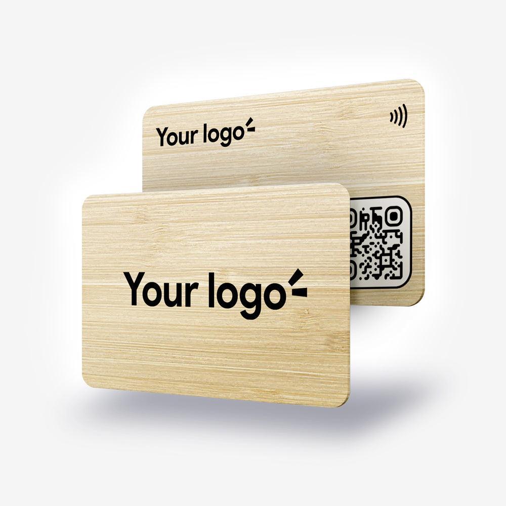 Tapni Bamboo Card™ - Smart Business Card - Tapni®